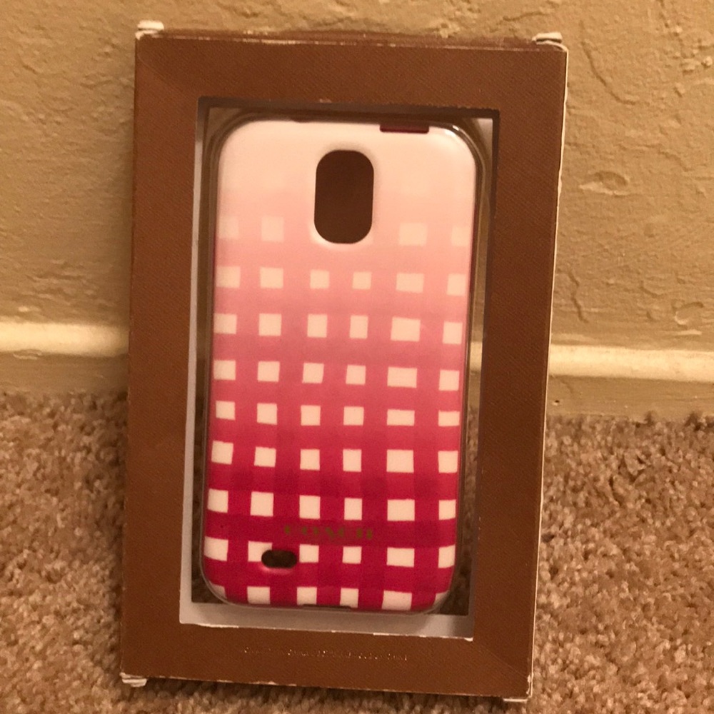 Coach Samsung galaxy S4 phone case